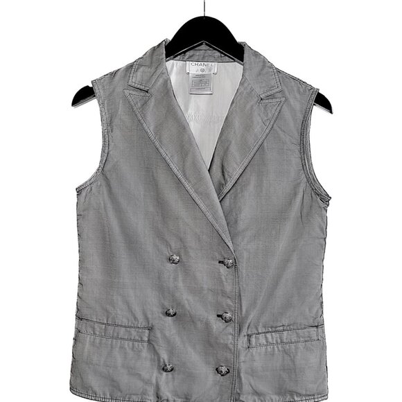 Chanel SS07 Runway Look 29 Layered Double-breasted Vest - Picture 1 of 9